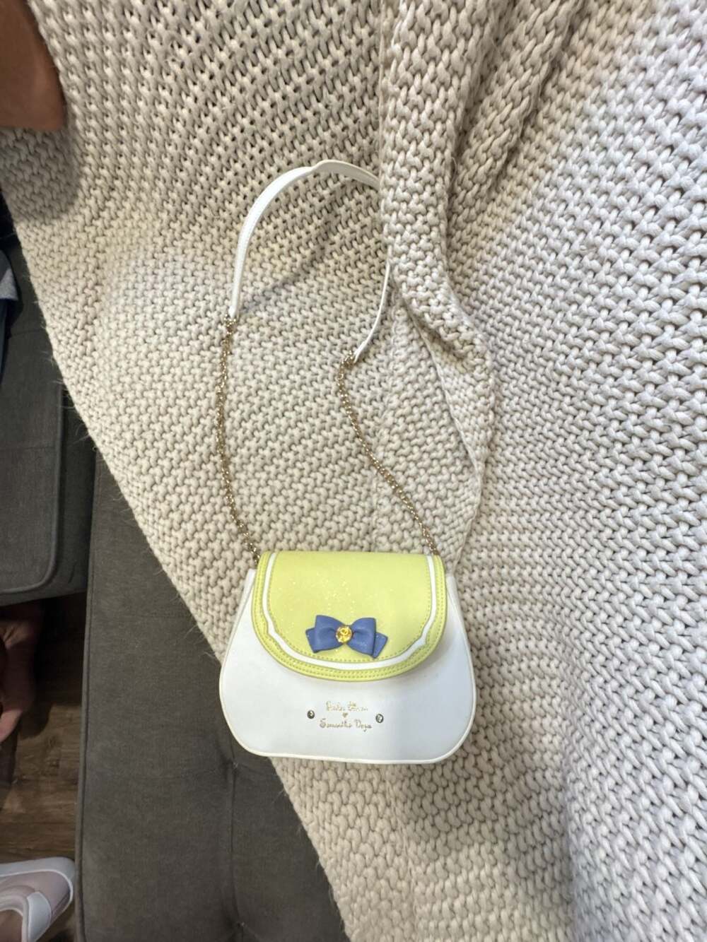 Samantha Vega x Sailor Moon Crossbody Shoulder Bag with Bow Accent